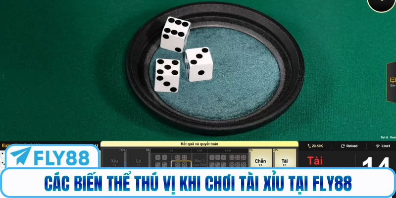 Các biến thể thú vị khi chơi tài xỉu tại FLY88