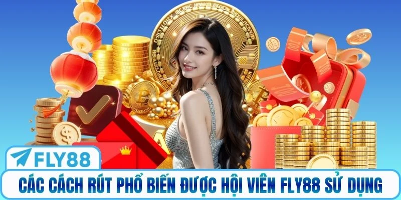 Các cách rút phổ biến được hội viên Fly88 sử dụng